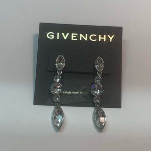 Givenchy Earrings with Swarovski Crystals